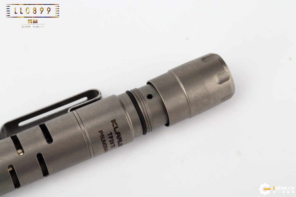 护身利器+手电照明—KLARUS凯瑞兹钛合金战术笔灯TP20 Ti测评